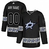 Customized Men's Dallas Stars Black Team Logos Fashion Adidas Jersey,baseball caps,new era cap wholesale,wholesale hats